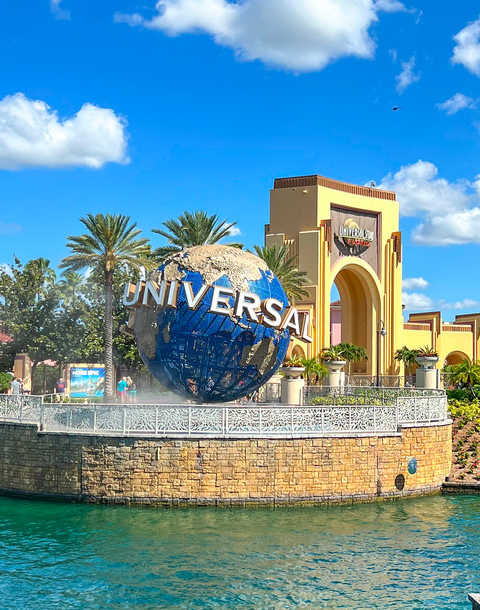 This is an image of Universal Studios park entrance